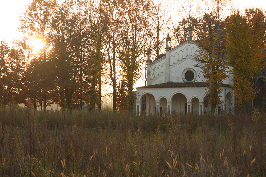 Vista autunnale del santuario
Foto di Alessandro Vecchi (CC-BY-SA)