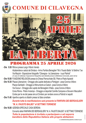 25 Aprile - La Liberta'
