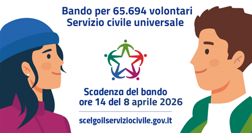 Aperto il bando di Servizio Civile Universale