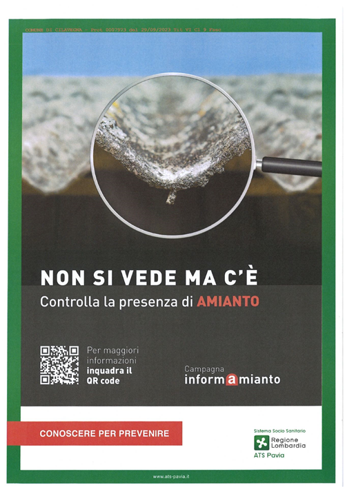 Riconoscere l'amianto - Campagna informativa "InformAmianto"
